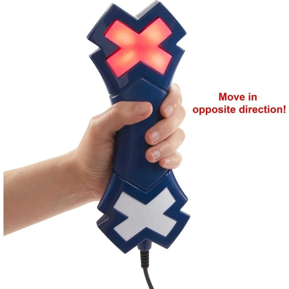 NEW Crossed Signals Game Electronic Game with Pair of Talking Light Wands